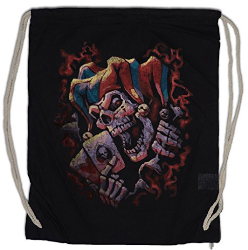Urban Backwoods Joker Skull II Turnbeutel Sporttasche