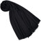 Lorenzo Cana Luxus Pashmina Damenschal Schaltuch 70 cm x 200 cm schwarz black 100% Kaschmir Kaschmirschal Kaschmirtuch Kaschmirpashmina 7831877