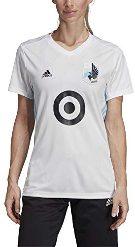 adidas 2019 Minnesota United Away Jersey Women, White/Zenith, L