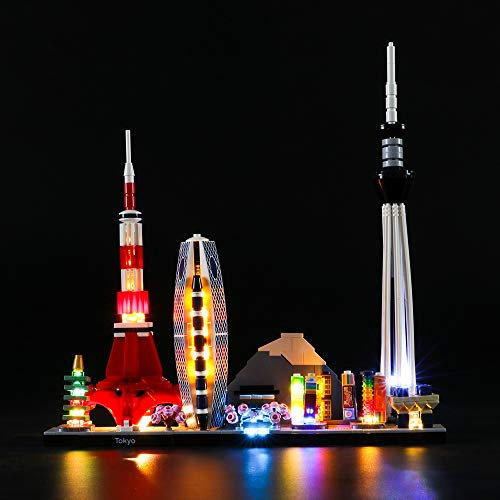 LIGHTAILING Licht-Set Für (Architecture Tokio) Modell - LED Licht-Set Kompatibel Mit Lego 21051(Modell Nicht Enthalten)