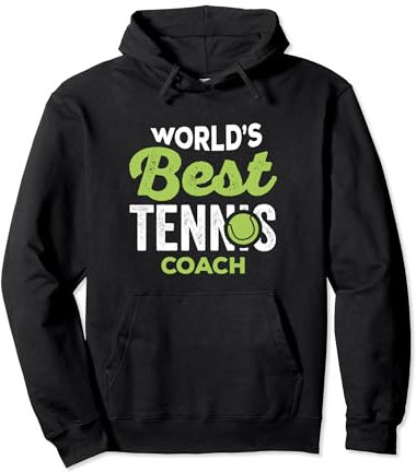 Regali di tennis - Miglior allenatore di tennis del mondo Felpa con Cappuccio