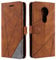 SONWO Case for Nokia 7.2 Case, Premium Leather Flip Wallet Case Magnetic Closure Card Slots Kickstand Phone Case for Nokia 7.2, Brown