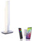 Paul Neuhaus Q-TOWER 4728-95 Smart Home LED-Tischleuchte, Works with Alexa, inkl. Fernbedienung, dimmbar, warmweiß - kaltweiss CCT