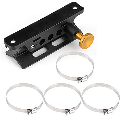 GOTOTOP Feuerlöscherhalterung Nylon Aluminium, JK Sport | Universal Sitzmontage, Gold, 4 Eisenkugeln, Schnellauslöser