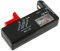 GTIWUNG Batterietester Multi Size Batterieprüfer - Mit analoger Anzeige - Zum Prüfen des Ladezustands - Ideal für Batterietypen AAA, AA, C, D (1,5 Volt & 9 Volt)