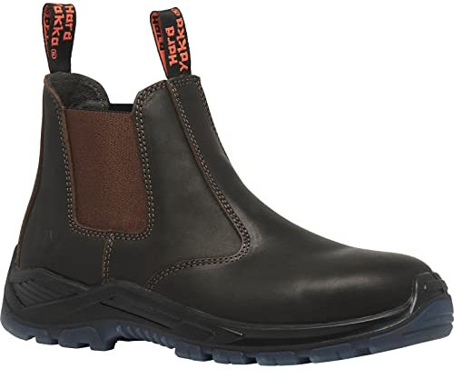 Hard Yakka Banjo Elastic Gusset Safety Dealer Brown