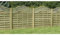 Omega Lattice Top Wooden Fence Panel 6x5 (1.83m x 1.52m) 6ft x 5ft - Garden Fencing Panels Pressure Treated Trellis Lattice Top