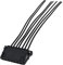 YINETTECH Auto Rücklicht-Kabel Reparatur A2115450328 2115450328 Kompatibel mit C-Klasse W203 W204 E-Klasse W211 Rücklichtkabel Stecker 14cm