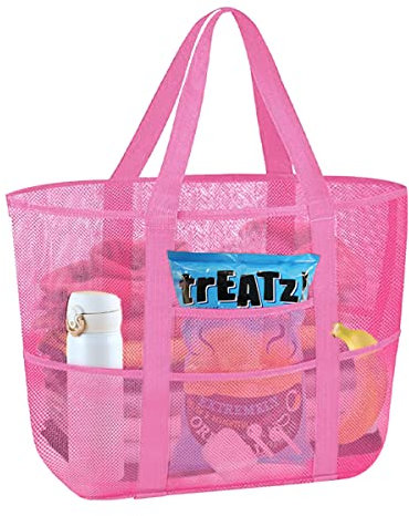 XiXiRan Strand Aufbewahrungstasche, Sandspielzeug Tasche, Kinder Aufräumsack Spielsack, Strandtasche Strandspielzeug, Netztasche Strandtasche, Aufbewahrungstasche für Strandspielzeug (Erwachsener)