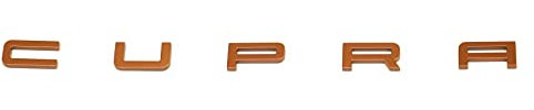 Seat 10E85367027A Schriftzug Cupra vorn Logo Emblem, Kupfer
