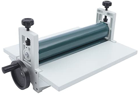 Kaltlaminiergerät, 14 Zoll 350 mm Manuell Rollenlaminator Kalte Roll Laminiermaschine Laminiergerät Manuelle Kaltlaminator Laminiermaschine für Foto Werbe Malen Buchcovern