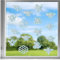 GORGECRAFT 16Stk Bienen-Fensteraufkleber Waben-Fensteraufkleber Kollisionssicher 3D-Regenbogen-Prisma Dekorative Statische Aufkleber Sonnenfänger-Aufkleber Glasschiebetüren Verhindern Vogelschläge