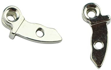 LutumE Cerniera Cerniera per Occhiali da 100 Pezzi (50 Paia) Larghezza 3,2 mm, Parti di Riparazione per Occhiali, Accessori per Occhiali