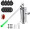 Manuelle Wasserpumpe, 10m Schwengelpumpe Edelstahl Handpumpe Wasser Handwasserpumpe Schüttelwasserpumpe Seglerpumpe mit Dichtungszubehör Kit für Fasswasser Grundwasser Holen