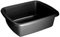 YBM Home Plastic Dish Pan Basin Ba430, Black