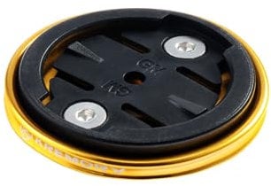 KREMORV Bike Stem Top Cap Computer Mount Bicycle Stem Headset Mount for Garmin Edge