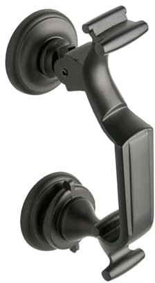 Hardware Solutions - Doctor Door Knocker - Matt Black - 60 x 195mm