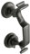Hardware Solutions - Doctor Door Knocker - Matt Black - 60 x 195mm