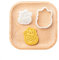 6 Pcs Ghost Bat Cat Cookie Cutters with Plunger Stamps Set Biscuit Cutter Stamped Embossed Cat Cookie Cutters for Treats DIY Cookie Cake Baking Supplies (Size : A)