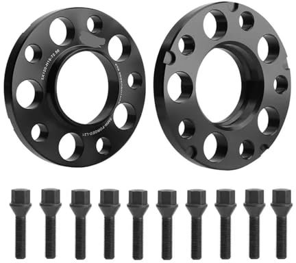 WSBOJXTH Kompatibel Mit E82 E88 E36 E30 E90 Hubcentric-Radabstandshalter 5 X 120 Mm Gewindesteigung M12 X 1,5 Nabenbohrung 72,56 Mm Spurverbreiterung(15mm)