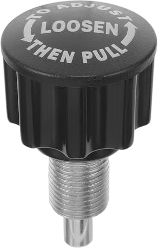 BESPORTBLE Rotating Pull Pin Exercise Bike Spring Pin Gymnastics Bar Replacement Parts Exercise Bike Knob Screw Pop Pull Pin Exercise Bike Replacement Parts Exercise Bikes Knob Abs Black