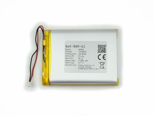 AURUM Akku kompatibel mit Babyphone GHB ABM700 ABM720-5000mAh