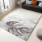 Teppich Aquarellmalerei Monstera-Blätter Wohnzimmer Teppich 60 x 120 cm rutschfest Modern 3D Effekt Teppich für Flur, Schlafzimmer, Flanell Teppich Geeignet für Wohnkultur