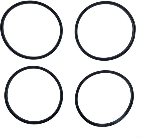 Travel Mug Replacement Seal Set, Includes 4 Silicone Gaskets to Fit Standard Sized Drinkware (16oz & 20oz)