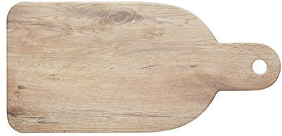 KitchenCraft We Love Summer Melamine Wood-Effect Food Serving Platter, 34.5 x 16.5 cm (13.5 x 6.5)