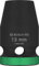 Bosch 1 x Pro Impact Socket Spanner Insert (14 x 44 mm, Professional Accessories Drill and Screwdriver)