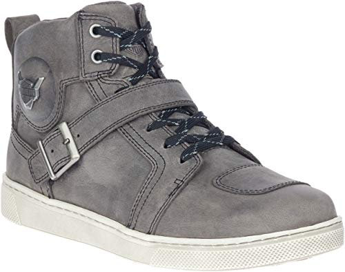 HARLEY-DAVIDSON FOOTWEAR Stivali da moto Bateman uomo, grigio, 7 Wide
