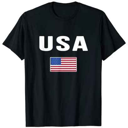 États-Unis Drapeau américain USA T-Shirt