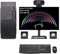 NONSOLOINFORMATICA Pc fisso completo di monitor, altoparlanti, mouse, tastiera con core i7 16gb ram ddr4 ssd da 240gb windows 10 pro con licenza. WebCam in omaggio.