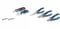 Bosch Professional Two-Part Knife Set + Three-Part Pliers Set