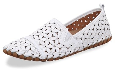 Gemini Damen Slipper weiß