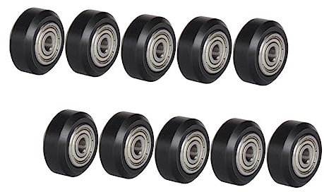 SOLUSTRE 10stücke Drucker Pulley Riemenscheiben V-form Rad Passive Runde Lagerrollen Für Präzise Druckergebnisse Geeignet Für Mechanische Anwendungen Und Projekte