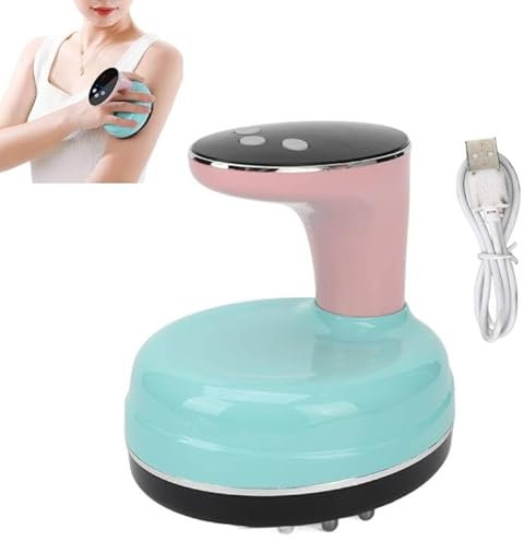 Infrarot Cellulite Massagegerät,Electric Meridian Massager, Gua Sha-Maschine Vibrationsheizung reduziert Ermüdung der Haut Meridian Bagger Massagebürste Zur Muskelentspannung