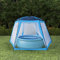 Chaduof Poolzelt, Pool überdachung, Pool Zelt, Pooldach, Poolpavillion, Zelt Für Pool, Pool Dach, Pool Abdeckungen, Stoff 500x433x250 cm Blau