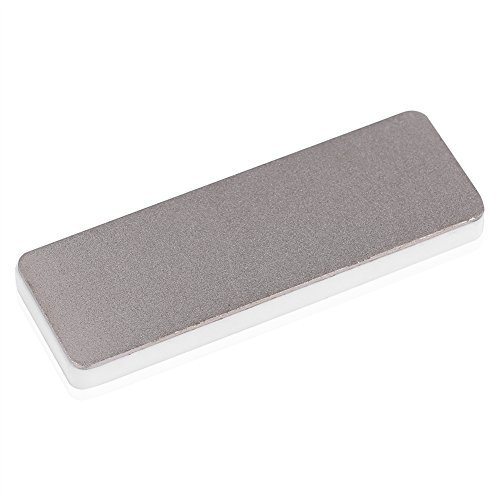 Premium-Profi-Messerschärf-ÖlStein-Set Doppelseitiger Schleifstein for Messer, 2-in-1-Feinschärfer, Schleifstein, Keramik-Schleifstein, professioneller Bankstein for die Küche