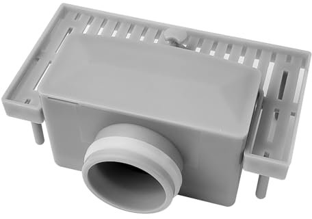 Piletta Doccia a Pavimento, Antiodore e Anti-intasamento Tappo Doccia, Doccia con Tubo di Scarico da 35 mm Scarico Doccia a Pavimento, per lo Scarico a Pavimento Della Doccia, WC, Cucina