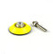 MASO HA0514 Cuscinetto di supporto con gancio e anello con adattatore per trapano elettrico, disco di lucidatura per smerigliatrice autoadesivo, 50 mm Magic Sticker Backing Pad levigatrice orbitale