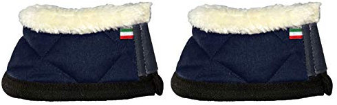 LOVEHORSES Kronenwärmer aus Bio-Keramik. Das Wachstum des Hufes Wird stimuliert. Standard 100 by Oeko-TEX® Zertifiziert - 100% Made in Italy (Dunkelblau - Large)