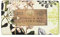 The English Soap Company Anniversary Wrapped Soap Bar, Jasmin Scented Shea Butter Soap, Feuchtigkeitsspendendes Seifenstück für Körper, Jasmin und Walderdbeerduft 190g