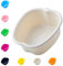 Cuenco grande de plástico para spa y pedicura, para pedicura, para pedicura, desintoxicación y masaje, perfecto para remojar tus pies, uñas y tobillos (White) (White)