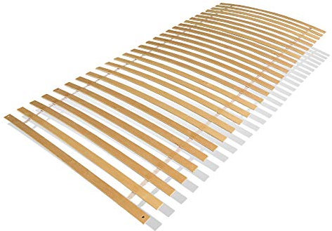 Einfeben Lattenrost Rolllattenrost Lattenrahmen Birkenholz, mit 28 Leisten, für alle Matratzen (90x200cm-Lattenrost)
