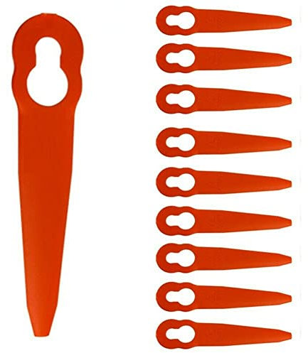 Luxuypon Lot de 20 lames en plastique pour débroussailleuse sans fil STIHL FSA 45