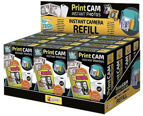 Lisciani Giochi- Barbie Print Cam Hi-Tech Refill, Medium, 101818