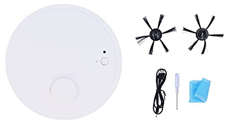 Bewinner Ligenter Kehrroboter - USB-Aufladung Vakuum mit Starkem Saugroboter - Automatische Drehung - Zum Reinigen von Staub, Müll und Schmutz