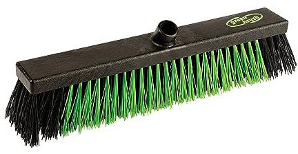 Green Brush Straßenbesen 450 x 65 mm mit sehr hartem Besatz - grün