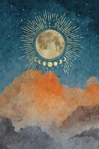 Celestial Calendar for 2024 with moon phases: Daily Journal